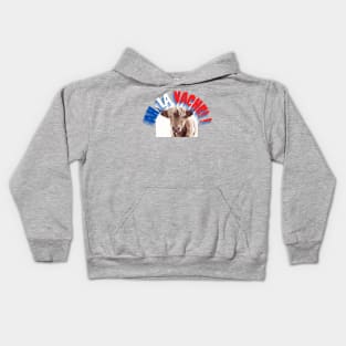 AH LA VACHE (Oh, my cow!) FRENCH Slang French version of English "OMG!" Kids Hoodie